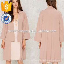 Pink Cardigan Coat OEM/ODM Manufacture Wholesale Fashion Women Apparel (TA7007J)